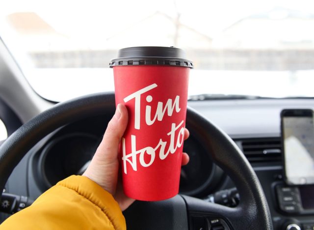 Tim Hortons coffee