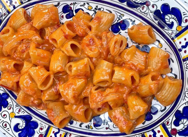 Carbone spicy rigatoni vodka