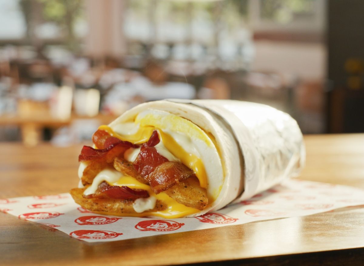 Wendy’s Is Finally Adding a Breakfast Burrito To Its Morning Menu