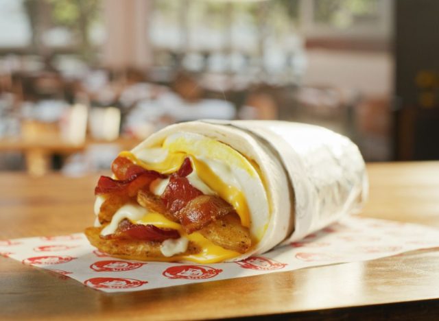 Wendy's Breakfast Burrito