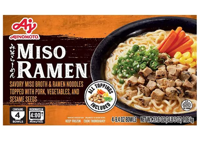 Ajinomoto Pork Miso Ramen Bowls 