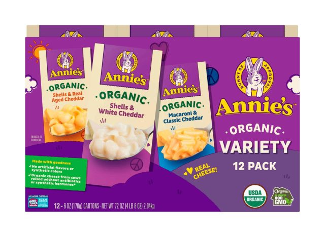 annie's organic mac and cheese variety pack