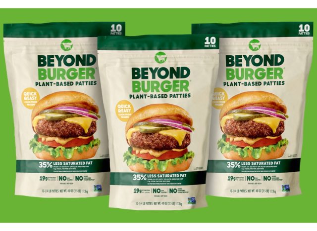 beyond burger plant-based patties