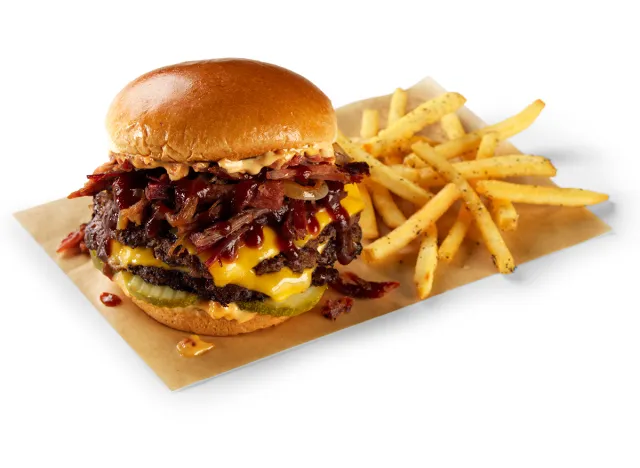 Buffalo Wild Wings Smoked Brisket Burger