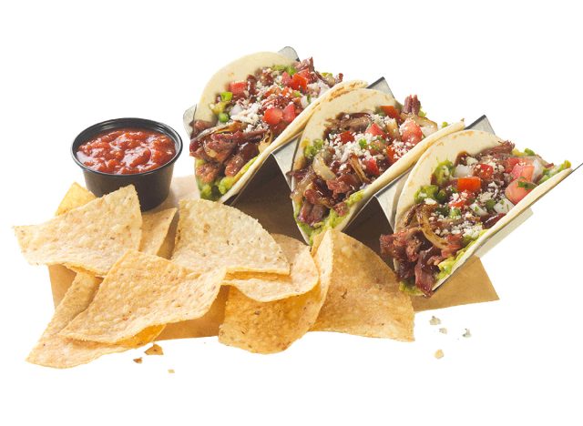 Buffalo Wild Wings Brisket Tacos