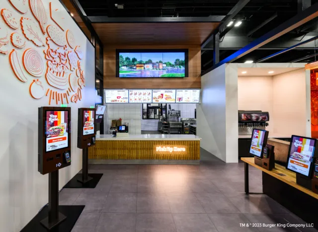 burger king sizzle prototype interior