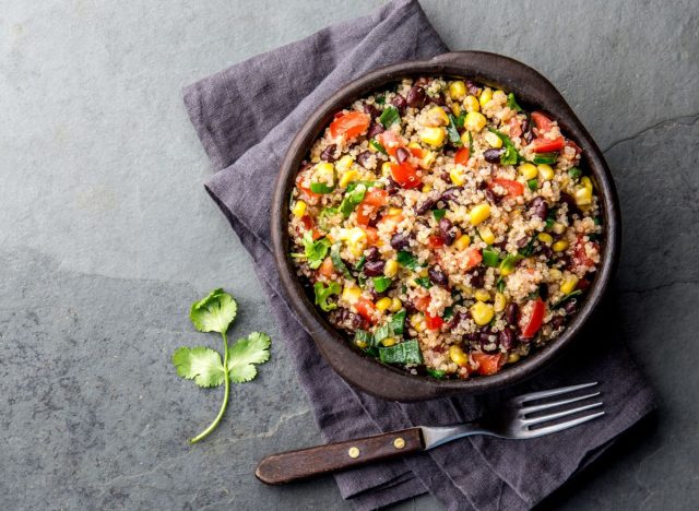 dietitian meals, quinoa bowl