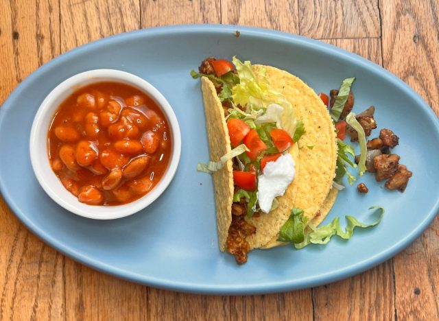 dietitian meals, walnut tacos