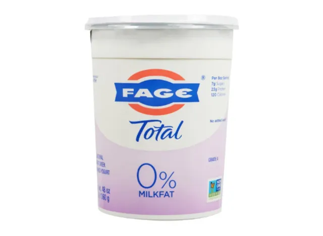  Fage Total 0% Milkfat Yogurt 