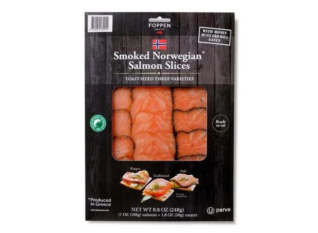 foppen smoked salmon slices