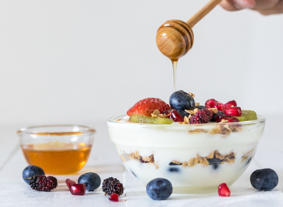 Adding honey to yogurt improves gut health study finds