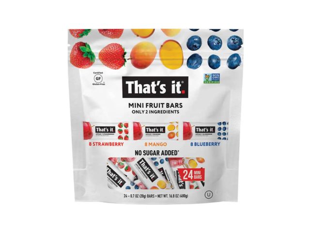 That's it mini fruit bars