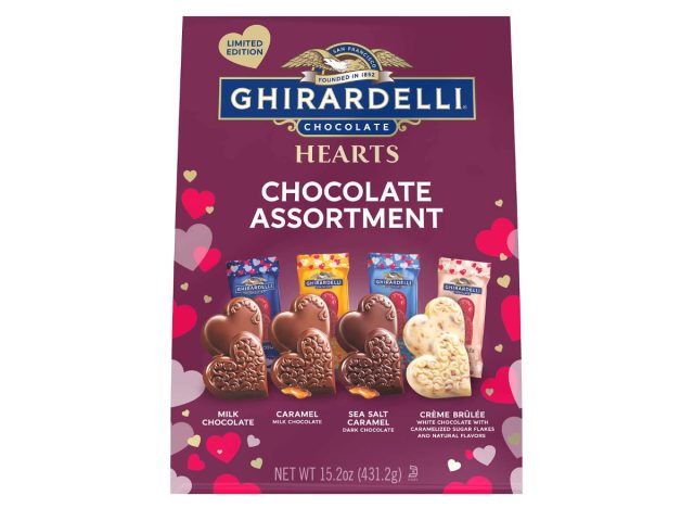 ghirardelli chocolate hearts assortment