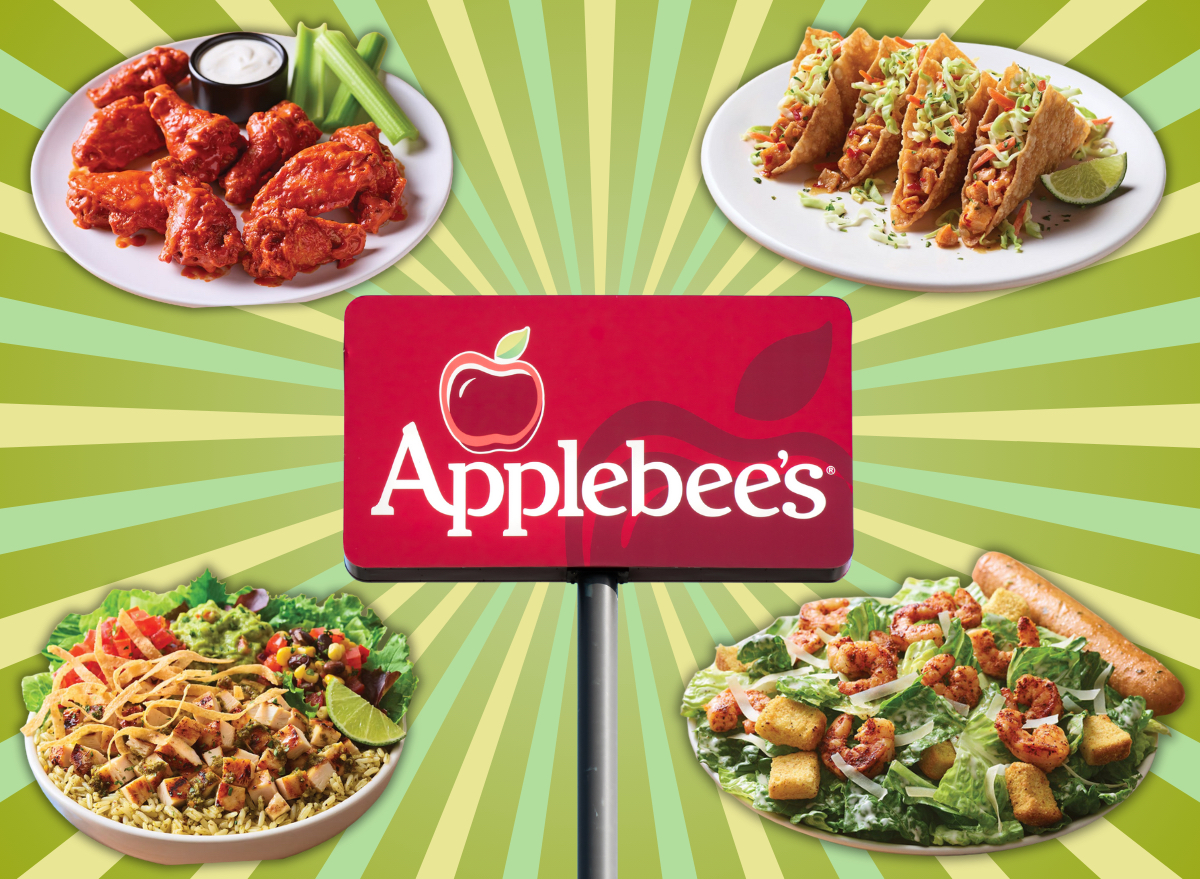 healthy applebees menu items