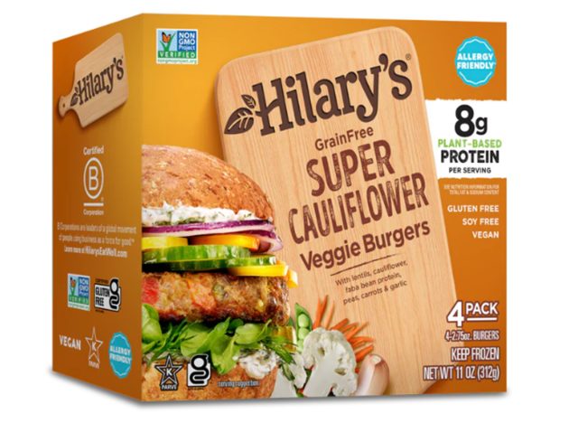 Hilary's GrainFree Super Cauliflower Veggie Burger
