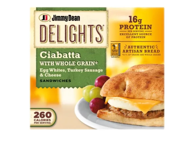 jimmy dean delights ciabatta