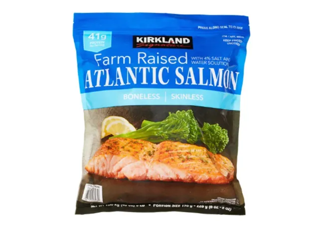 Kirkland Signature Farm Raised Atlantic Salmon (Boneless | Skinless)