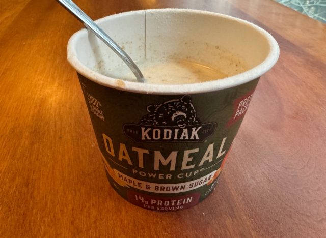 kodiak oatmeal cup