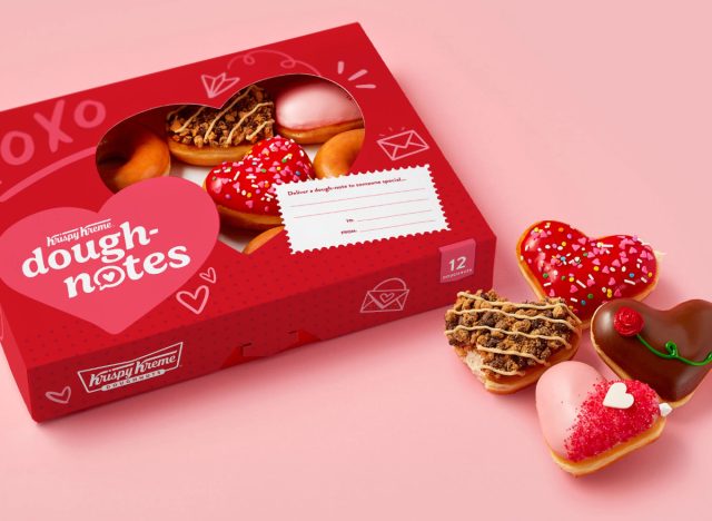 Beignets Krispy Kreme pour la Saint-Valentin