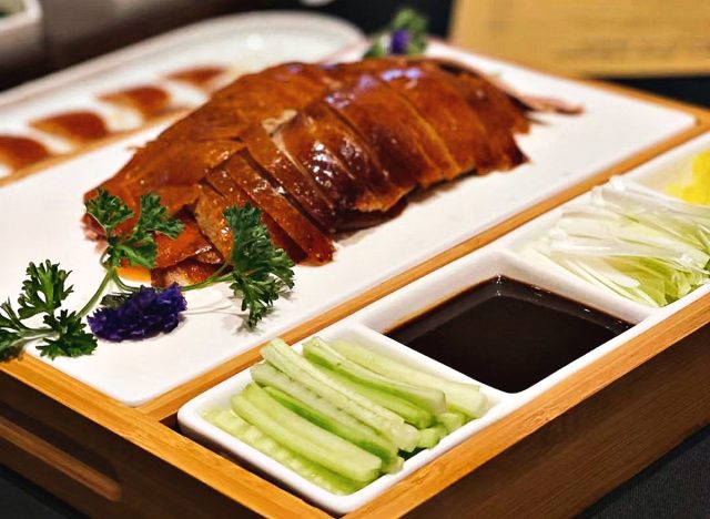 Peking duck at Lao Sze Chuan