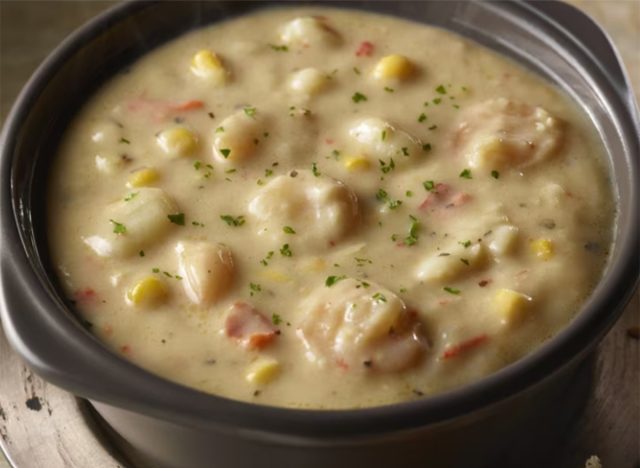 LongHorn Steakhouse's Shrimp and Lobster Chowder