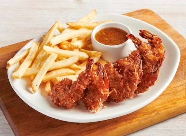 outback coconut shrimp and fries