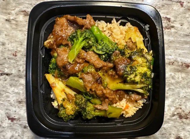 panda express broccoli beef