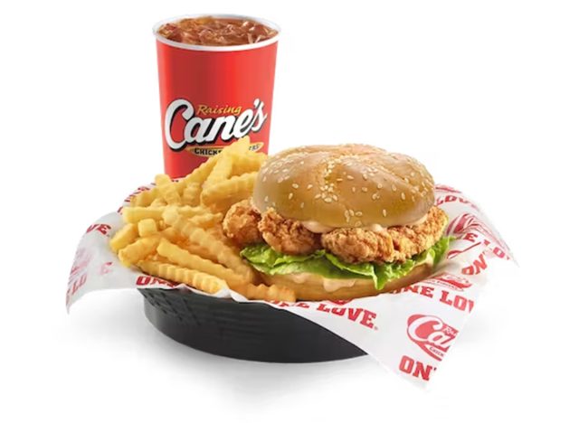 Raising Cane's The Sandwich Combo