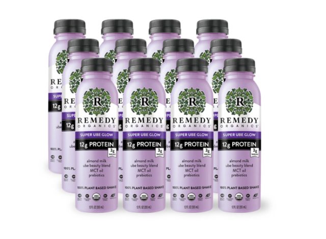 Remedy Organics Super Ube Glow Wellness Shake 