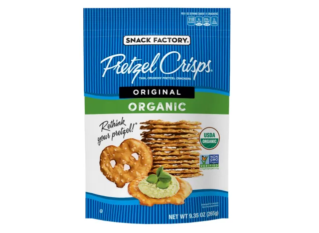 Snack Factory Organic Pretzel Crisps