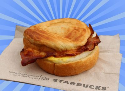 Starbucks breakfast sandwich