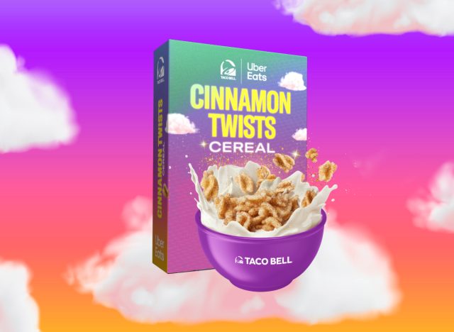 Taco Bell Cinnamon Twists Cereal