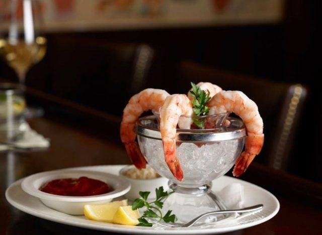 the palm shrimp cocktail