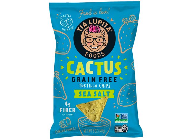 Tia Lupita Cactus Tortilla Chips 