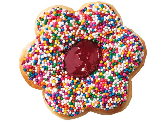 Tim Hortons Strawberry Bloom Donut