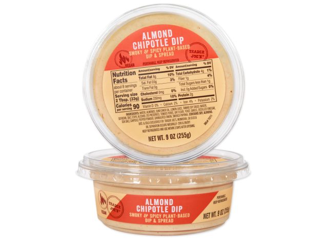 trader joe's almond chipotle dip