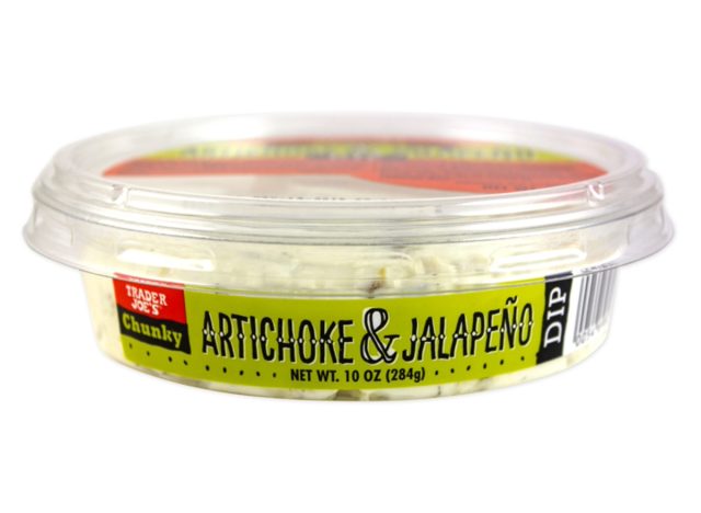 trader joe's artichoke & jalapeño dip