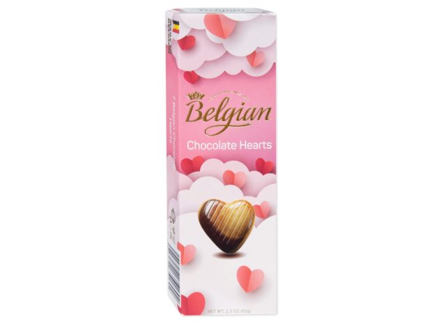 trader joe's belgian chocolate hearts