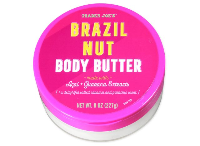trader joe's brazil nut body butter