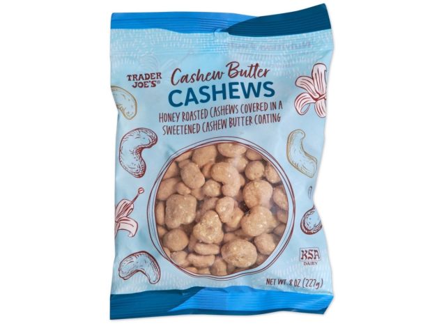 trader joe's cashew butter cashews