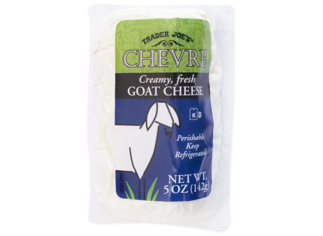 trader joe's chevre goat cheese