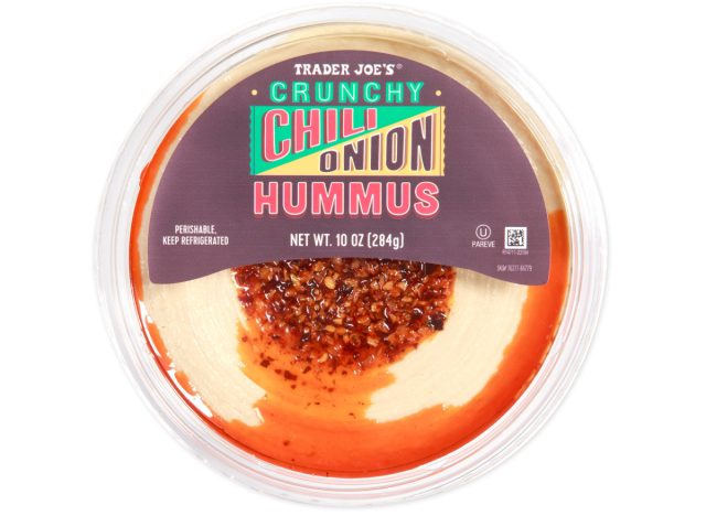 trader joe's crunchy chili onion hummus