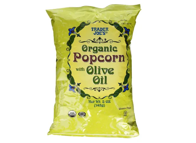Trader Joe's Organic Popcorn with Olive Oil