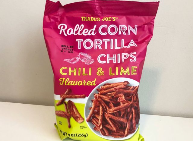 trader joe's rolled corn tortilla chips