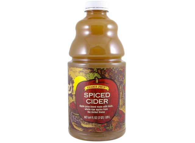 trader joe's spiced cider