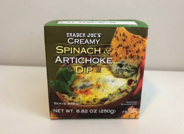 trader joe's spinach artichoke dip