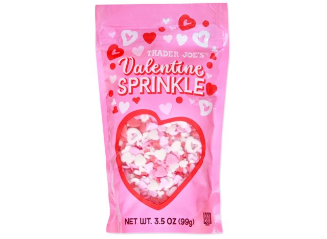 trader joe's valentine sprinkle bag