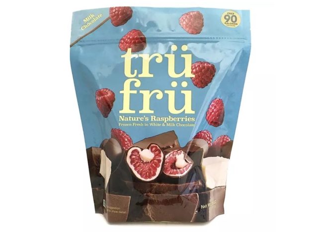 tru fru white and dark chocolate raspberries