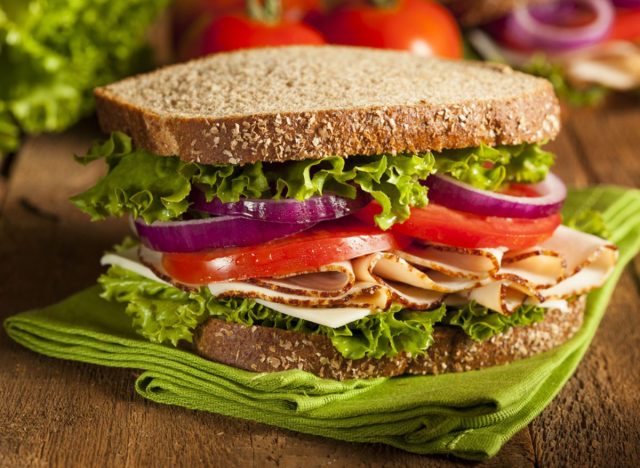 turkey sandwich