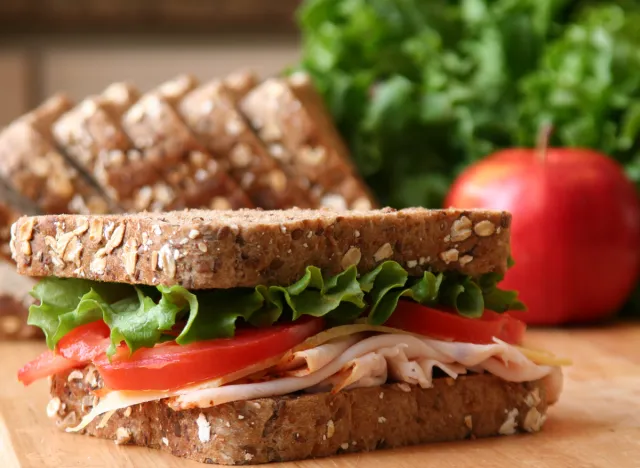 Whole Grain Turkey Sandwich